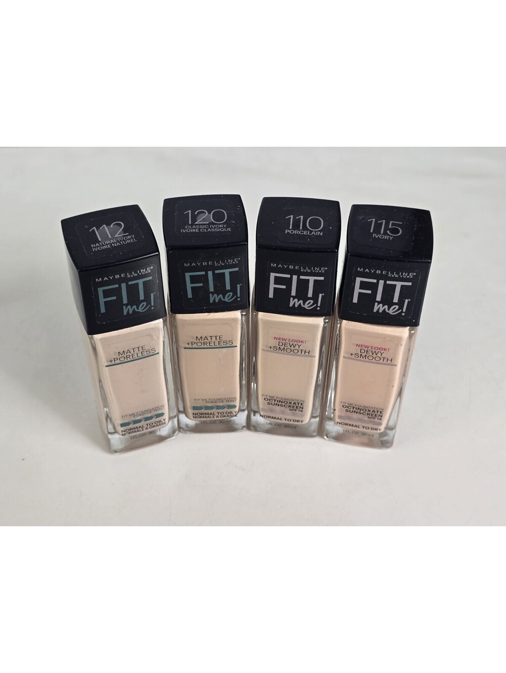 Maybelline New York Fit Me Foundation 110/115 Porcelain Dewy Smooth Matte Pore